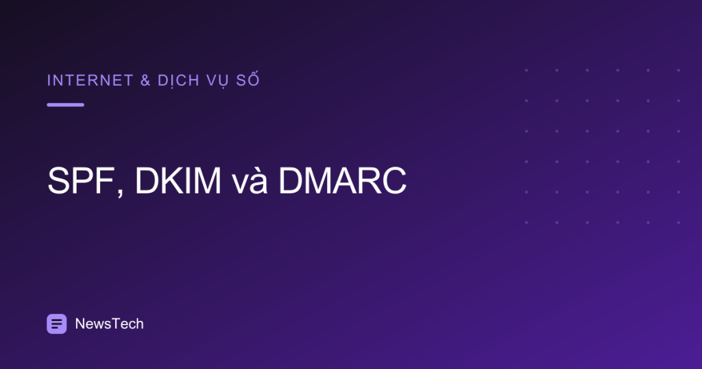 Minh hoạ bài viết SPF DKIM DMARC